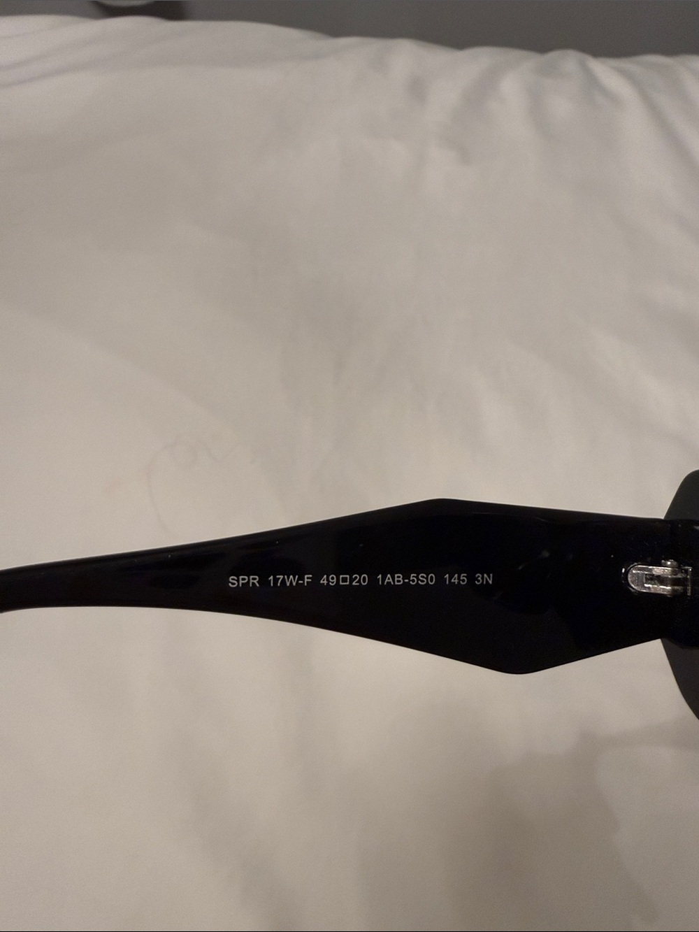 Prada Black Oversized Logo Sunglasses - Picture 8 of 8